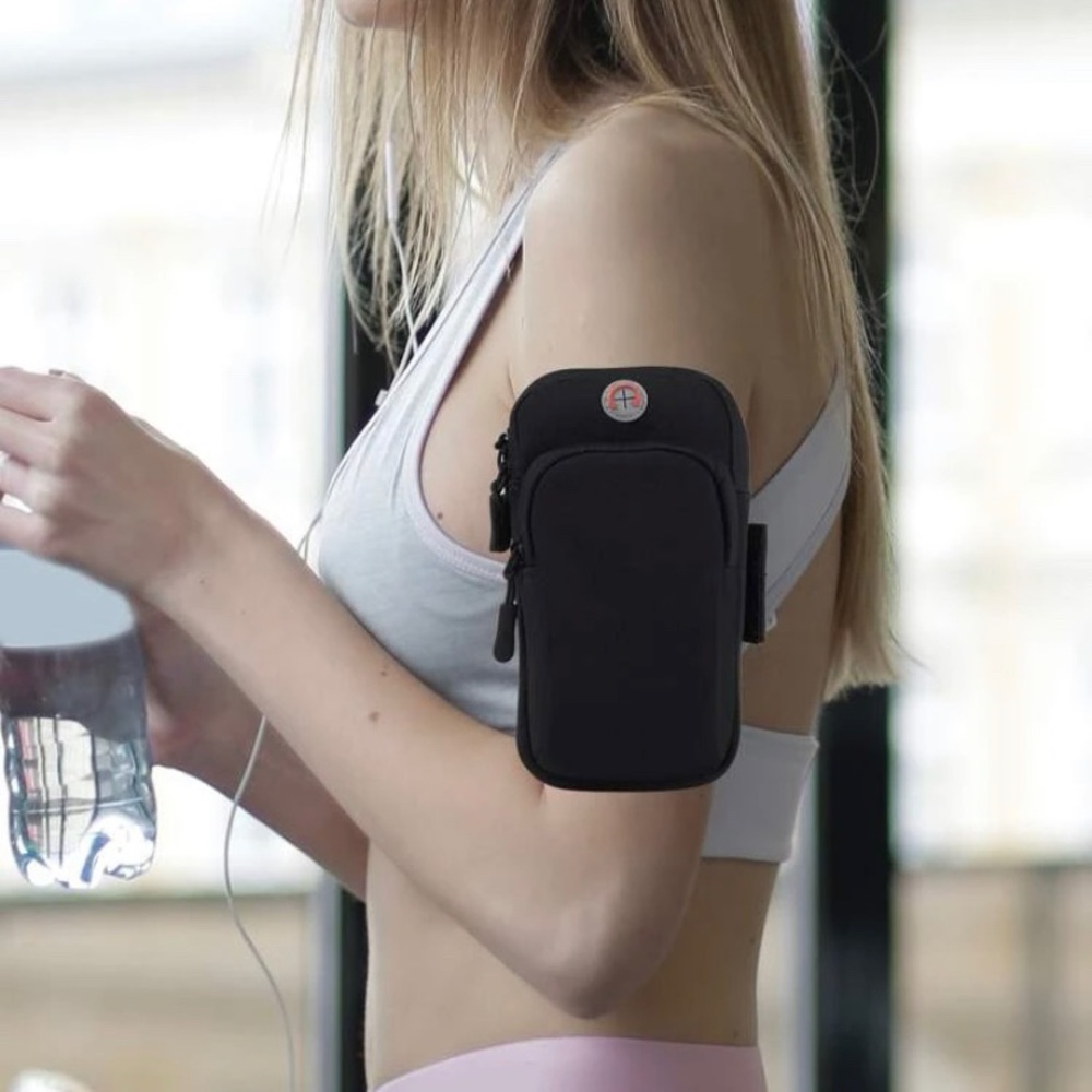 Phone Holder for Running Armband Pouch Key Pocket Bag Phone Arm Band Sleeve